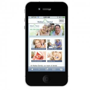 mobile dentist website